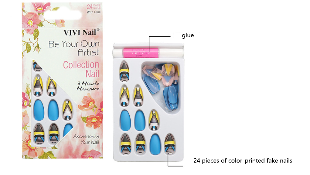 fake nails matte nail sheets