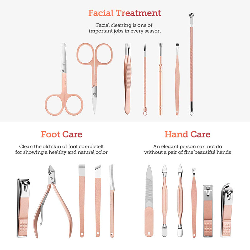 Professional Scissors Nail Clippers Set