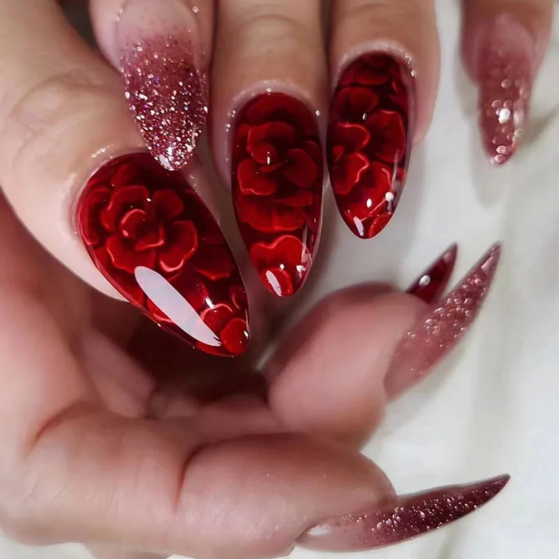 Chic Almond Press-On Nails