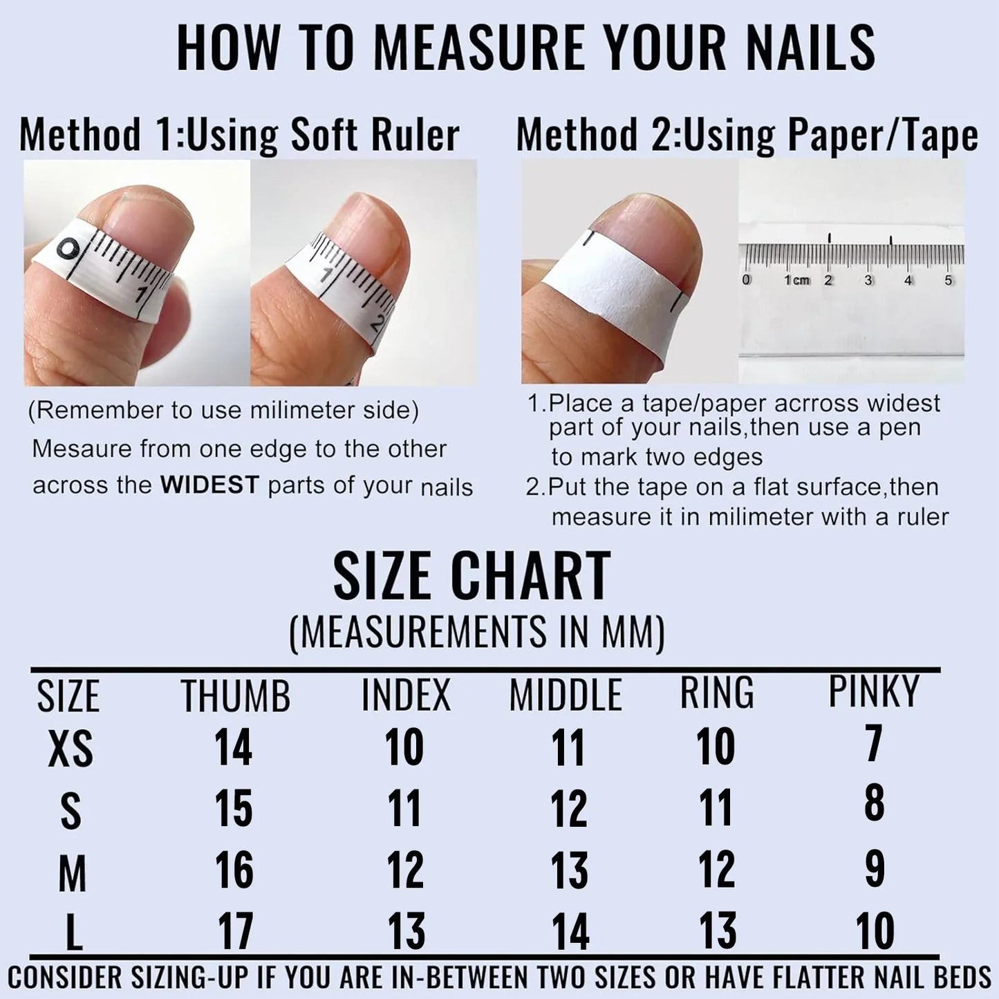 Luxury Handmade Press On Stiletto Nails-1