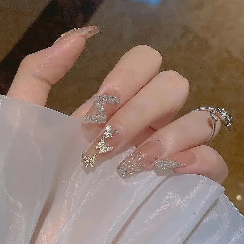 Medium Long Acrylic Fake Nails