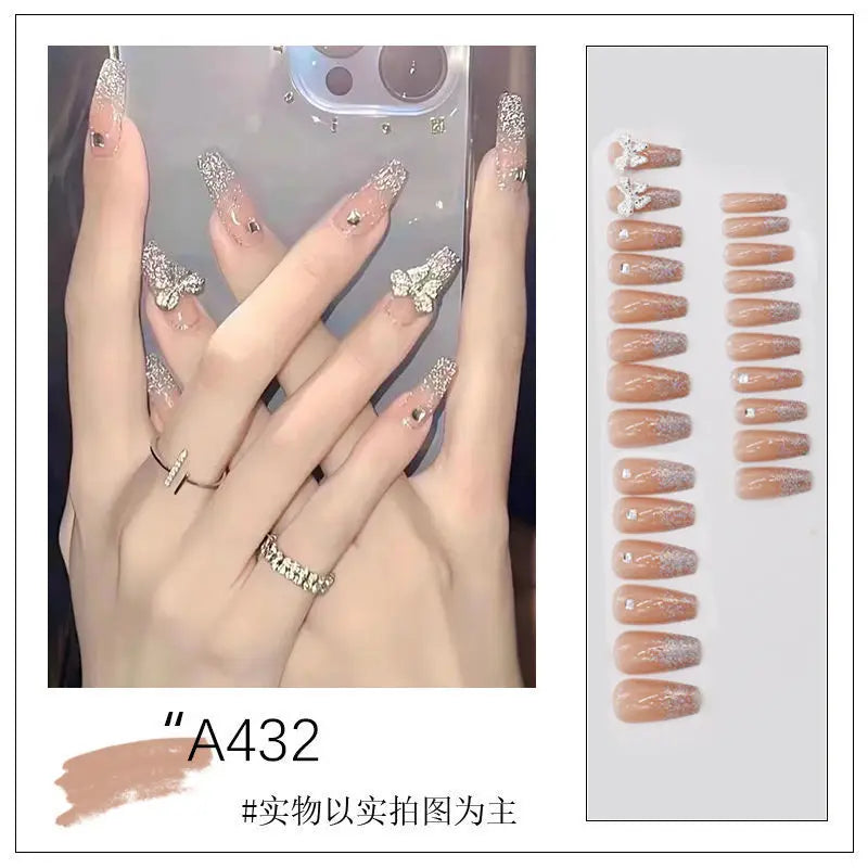 Medium Long Acrylic Fake Nails