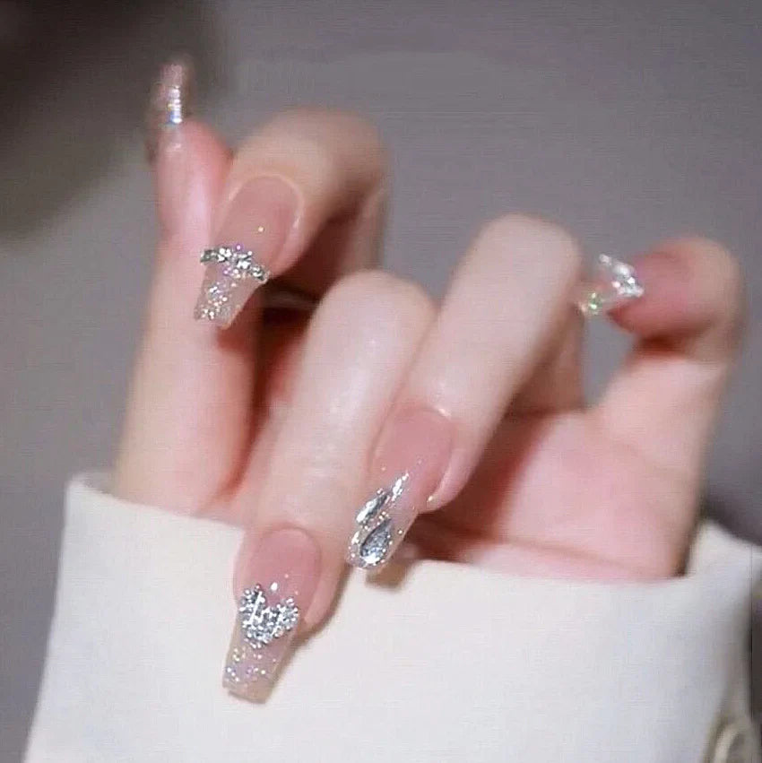 Medium Long Acrylic Fake Nails
