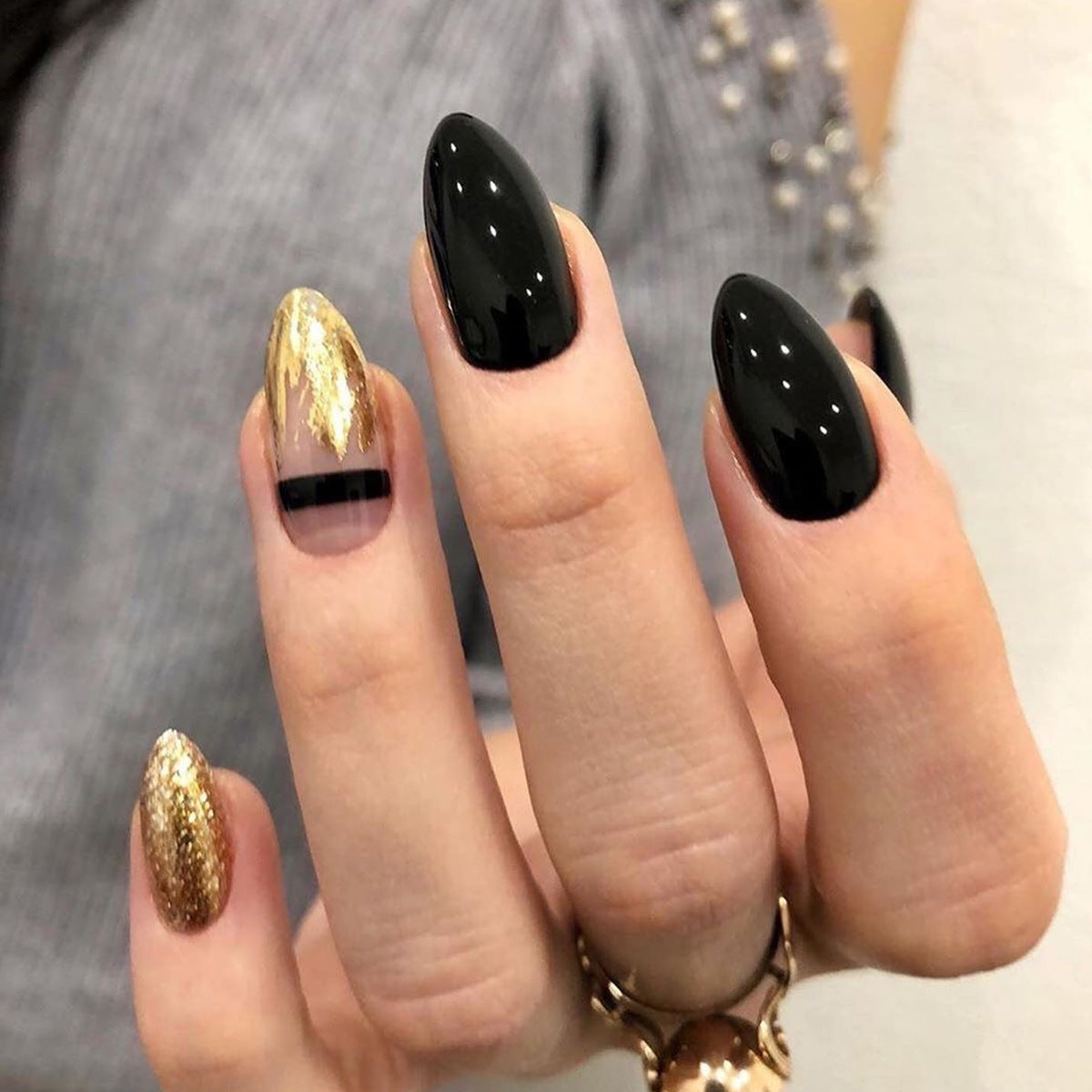 Nail Art Finished Fake Nails