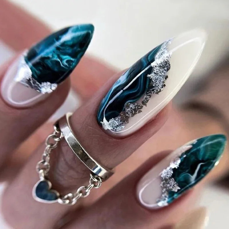 Chic Almond Press-On Nails