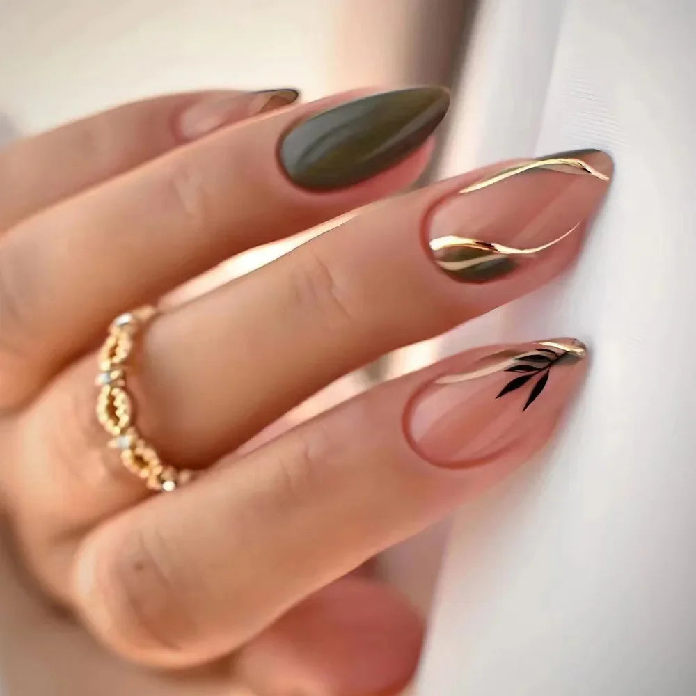 Chic Almond Press-On Nails