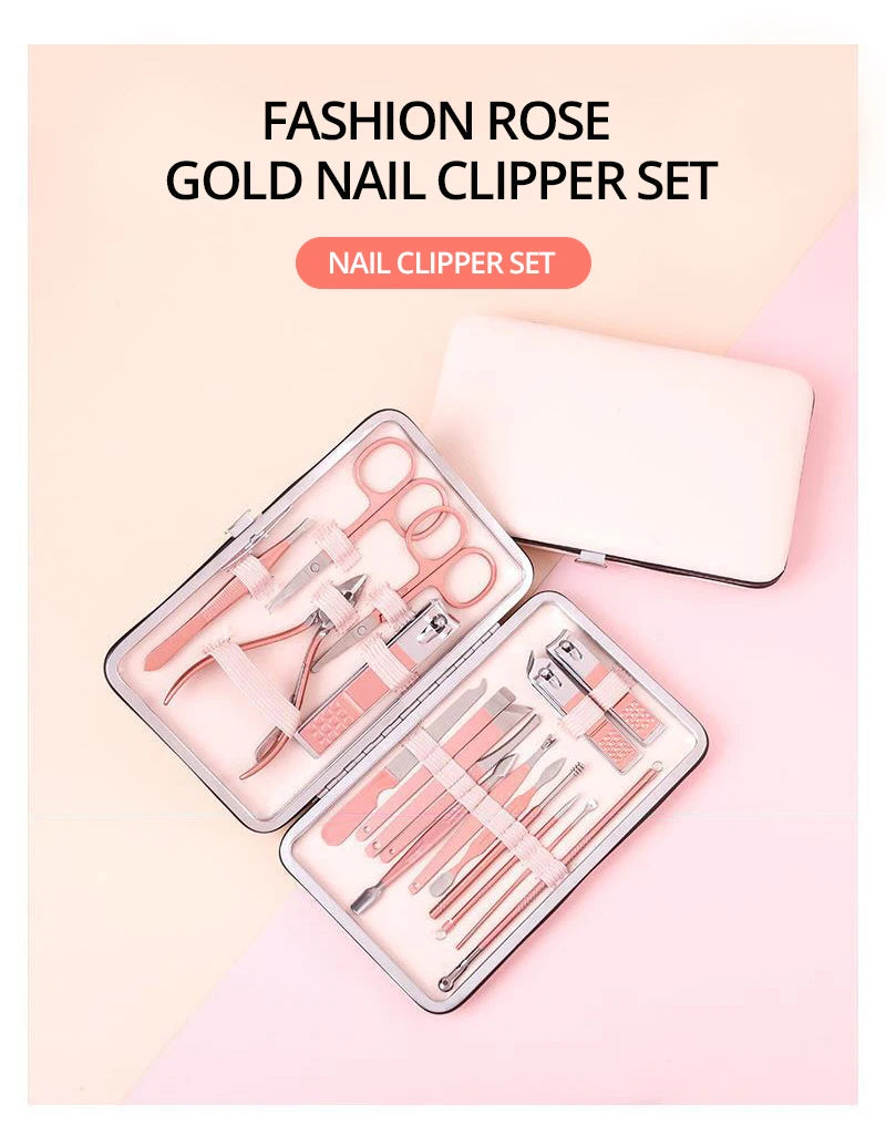 Professional Scissors Nail Clippers Set