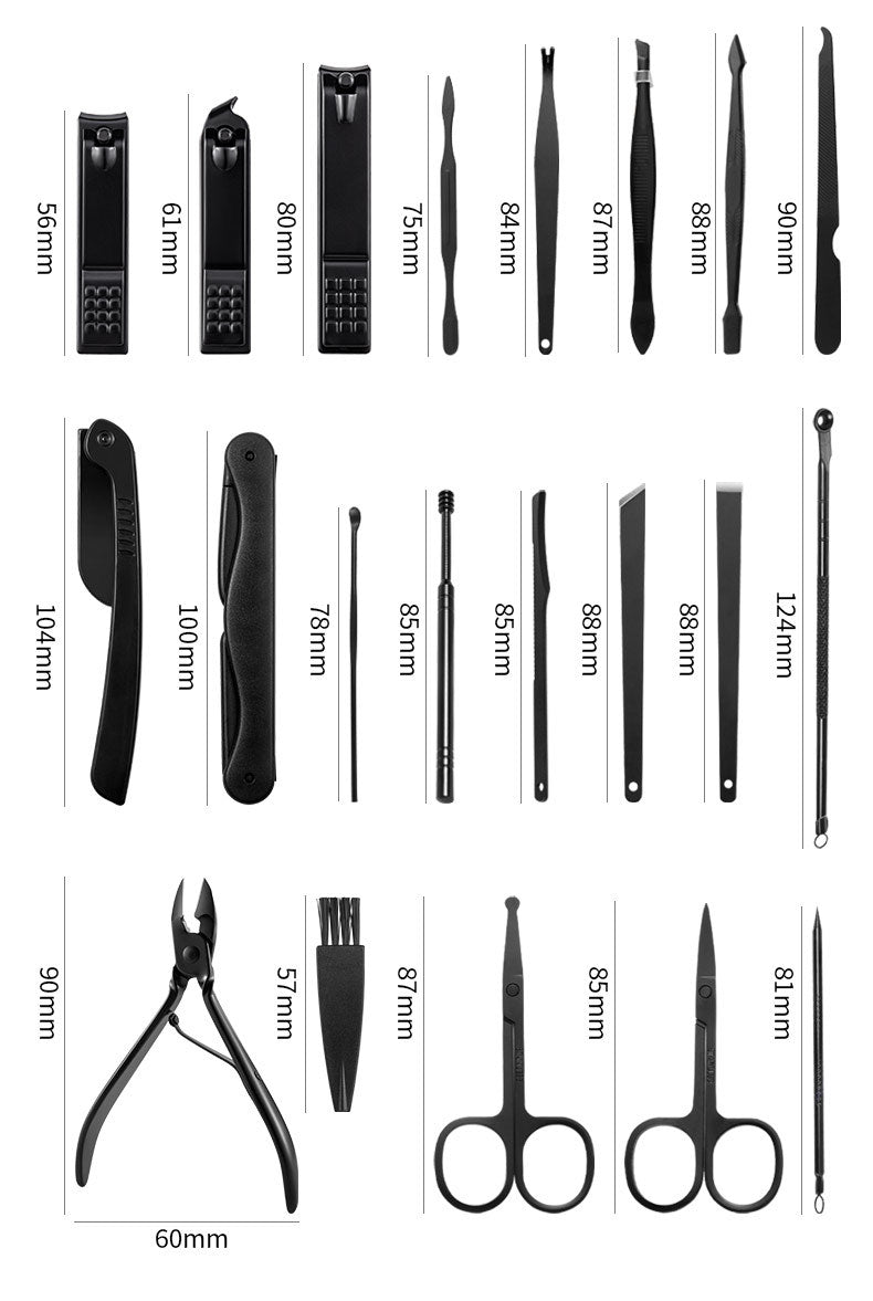 Professional Scissors Nail Clippers Set