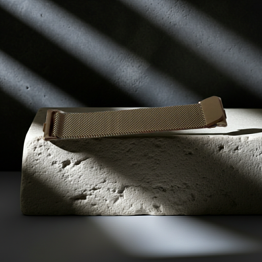 ⌚️Bracelet montre connectée maille milanaise aimanté – acier inoxydable⌚️